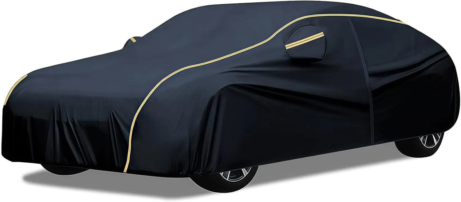 Full Car Covers for Ligier Cargo,Indoor Outdoor Car Garage Cover Waterproof Windproof UV Resistant Tear-Resistant Vehicle Specific Top Roof Protector