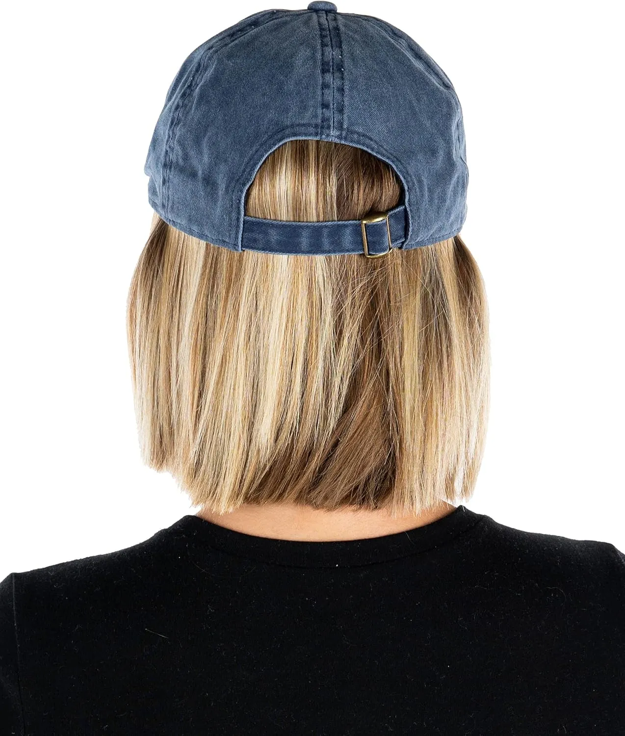 Funky Junque Comfortable Dad Hat with Adjustable Tuck Strap, 100 Percent Cotton
