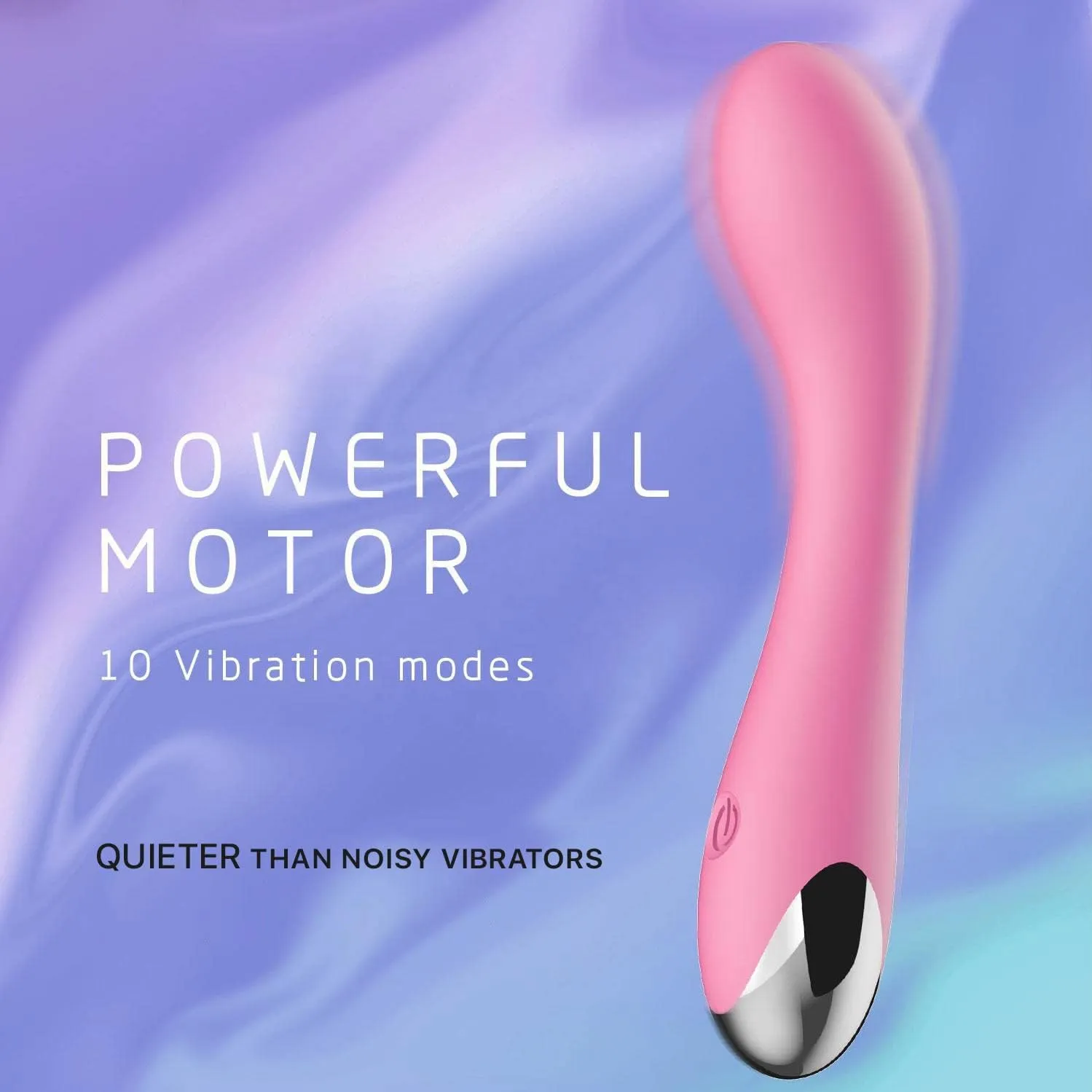 G Spot Vibrator Dildo for Vagina, Clitoral, Anal Stimulation with 10 Vibrations Modes Personal Powerful Quiet Vibrating Massager Rechargeable Waterproof Adult Sex Toy for Women, Men, Couples (Mint)