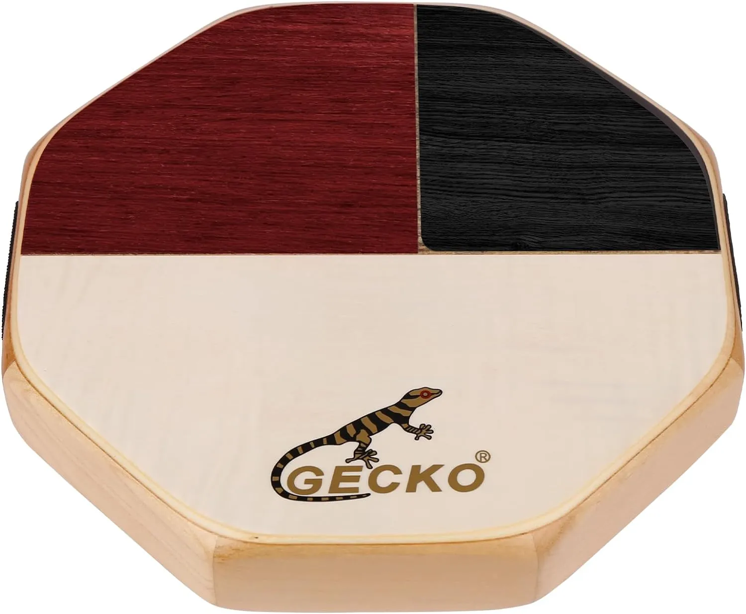 GECKO Cajon, Portable Box Drum with Storage Bag, Hand Drum, Percussion Instrument, Bong and Snare