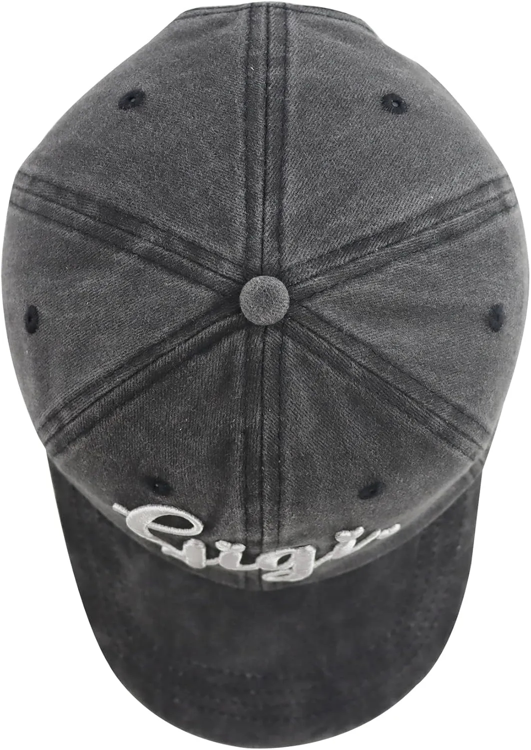 Gigi Hat for Women Grandma, Funny Adjustable Cotton Embroidered Best Grandmother Baseball Cap