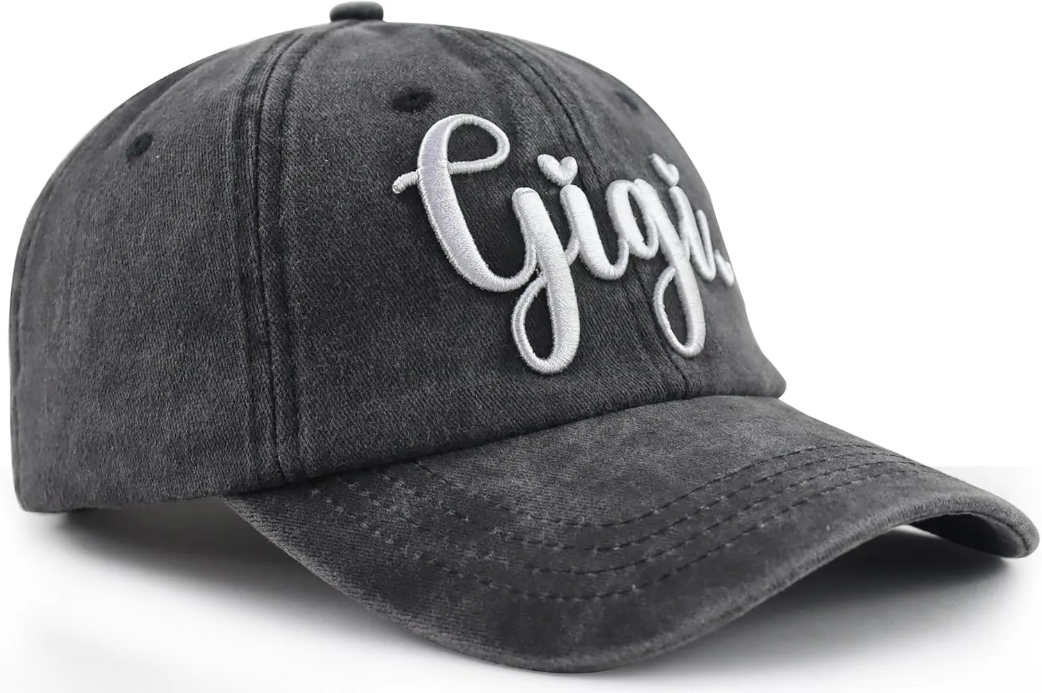 Gigi Hat for Women Grandma, Funny Adjustable Cotton Embroidered Best Grandmother Baseball Cap