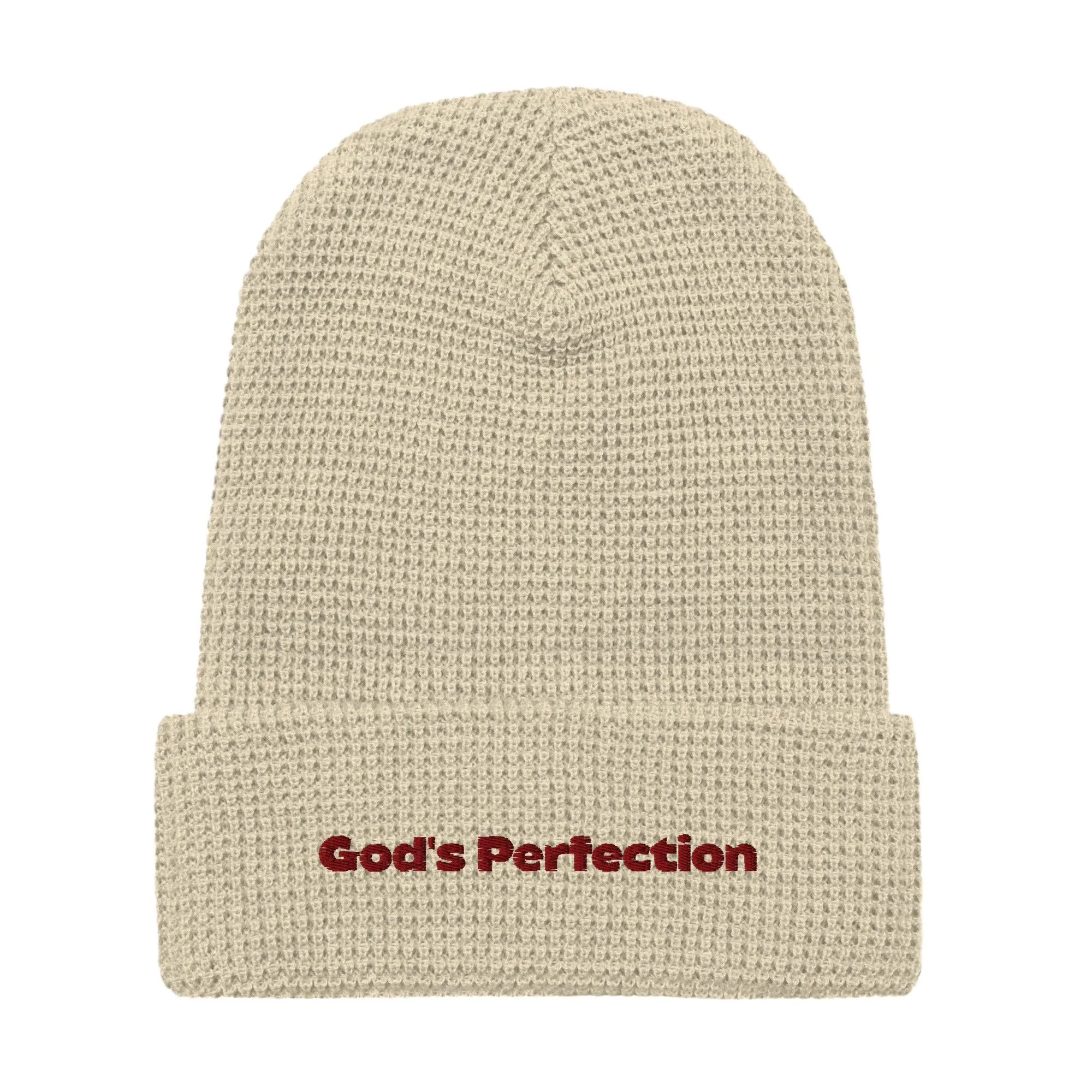 God's Perfection Waffle Beanie