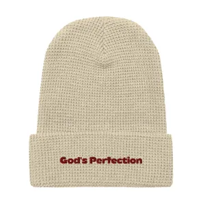 God's Perfection Waffle Beanie