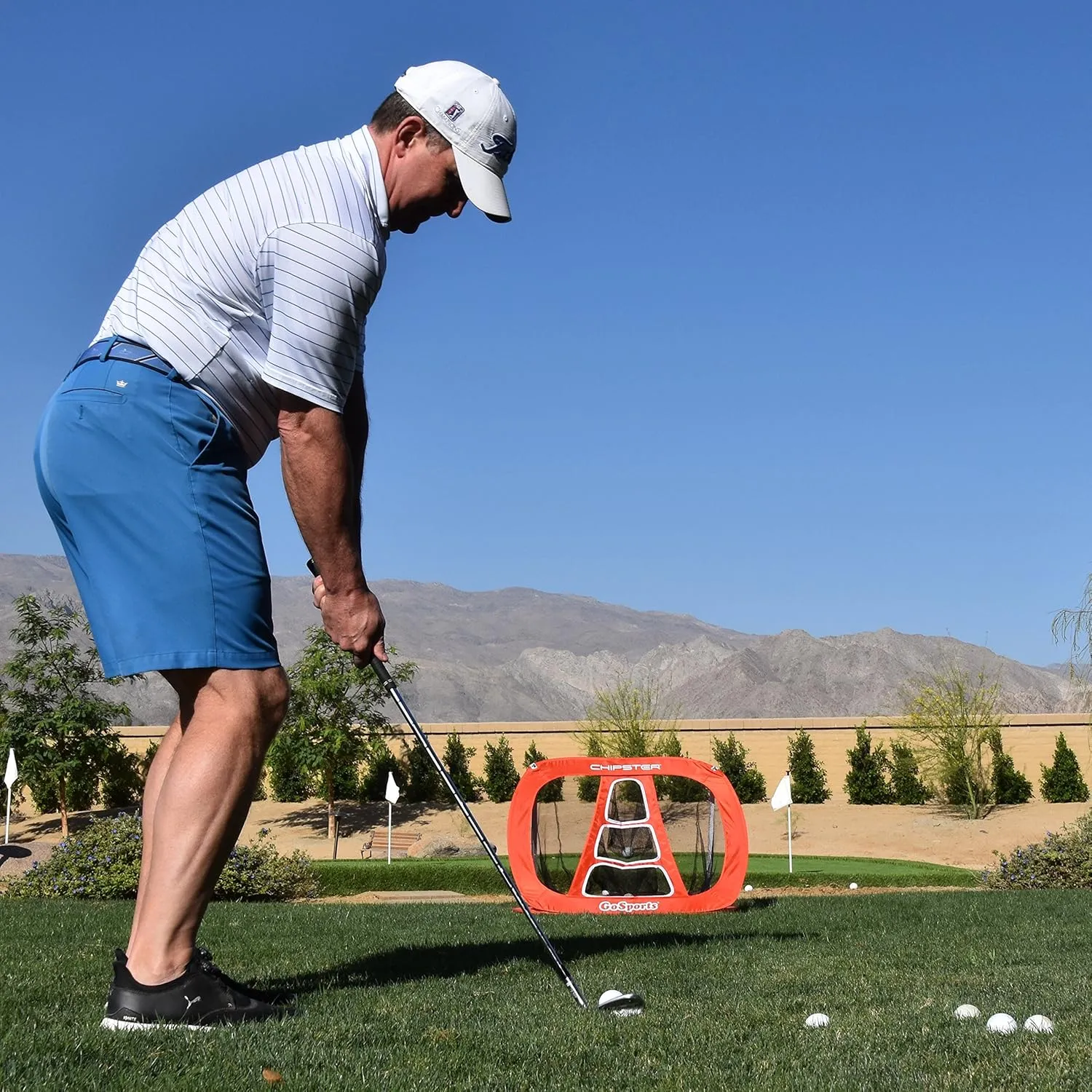 GoSports Chipster Golf Chipping Pop Up Practice Net, Practice & Improve Your Short Game
