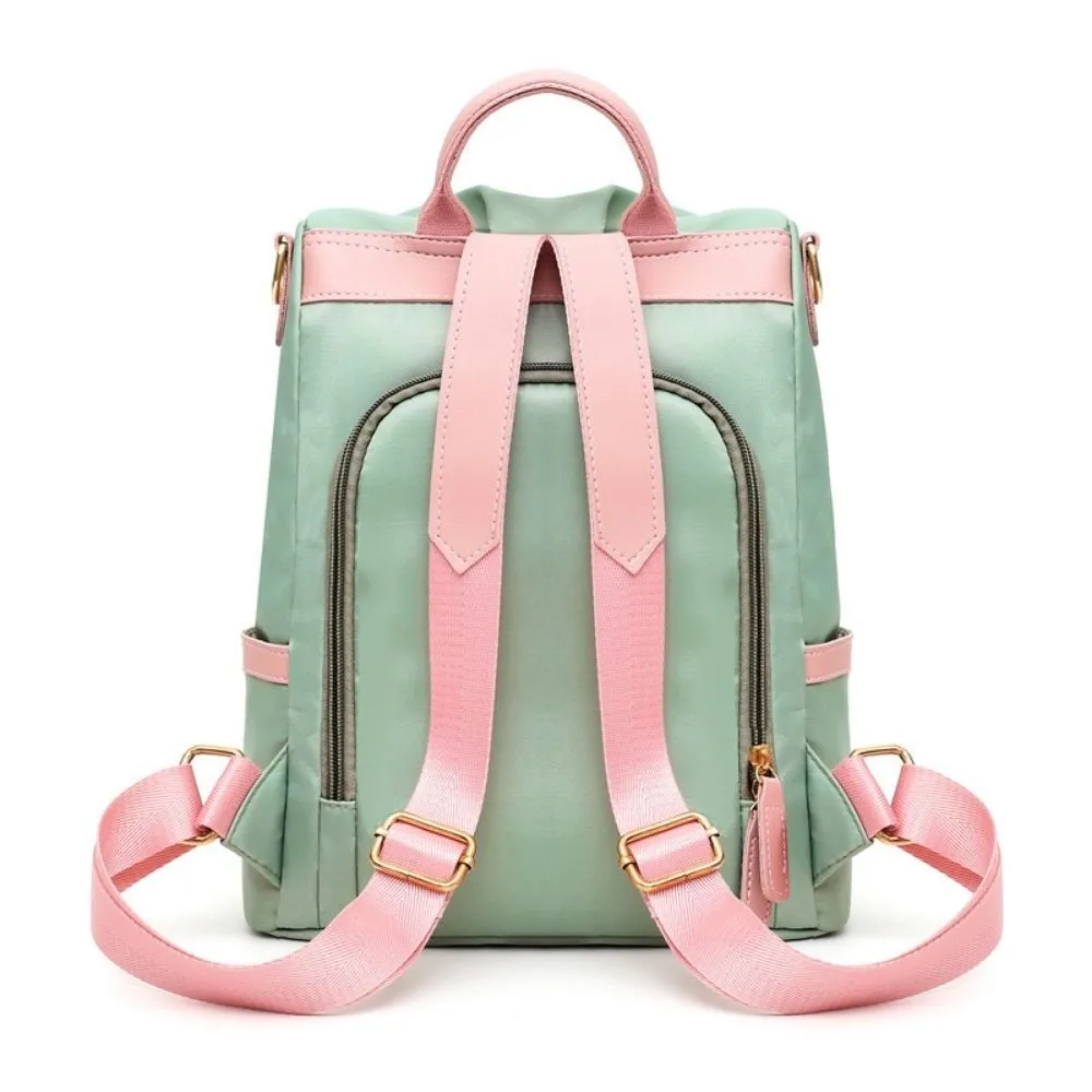 Green Rainproof Multi-backpack