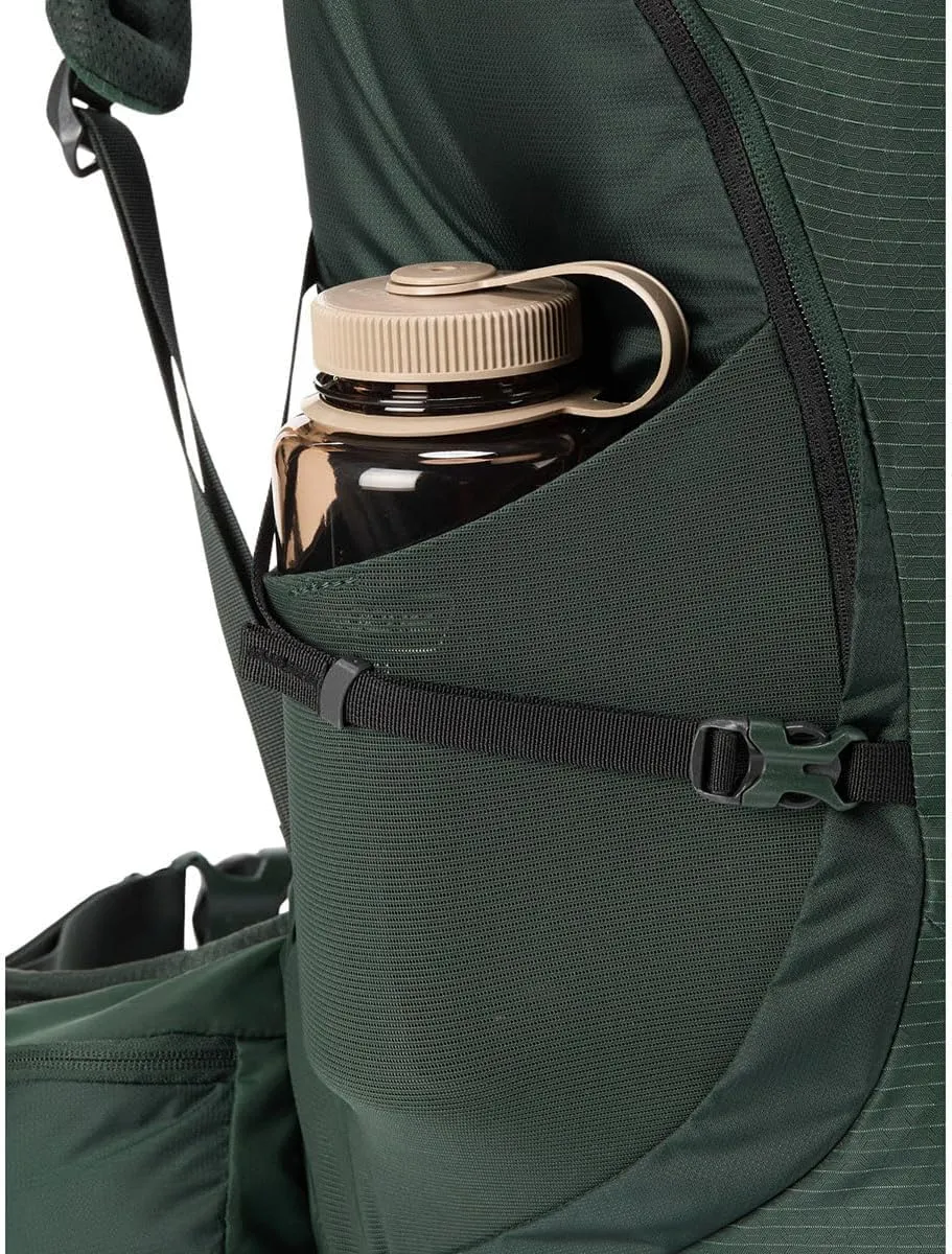 Gregory Paragon 60L Unisex Lightweight Backpacking Pack, Breathable Backpanel, Raincover Included, Water Bladder Sleeve (Reservoir not Included), Medium/Large, Cascade Green
