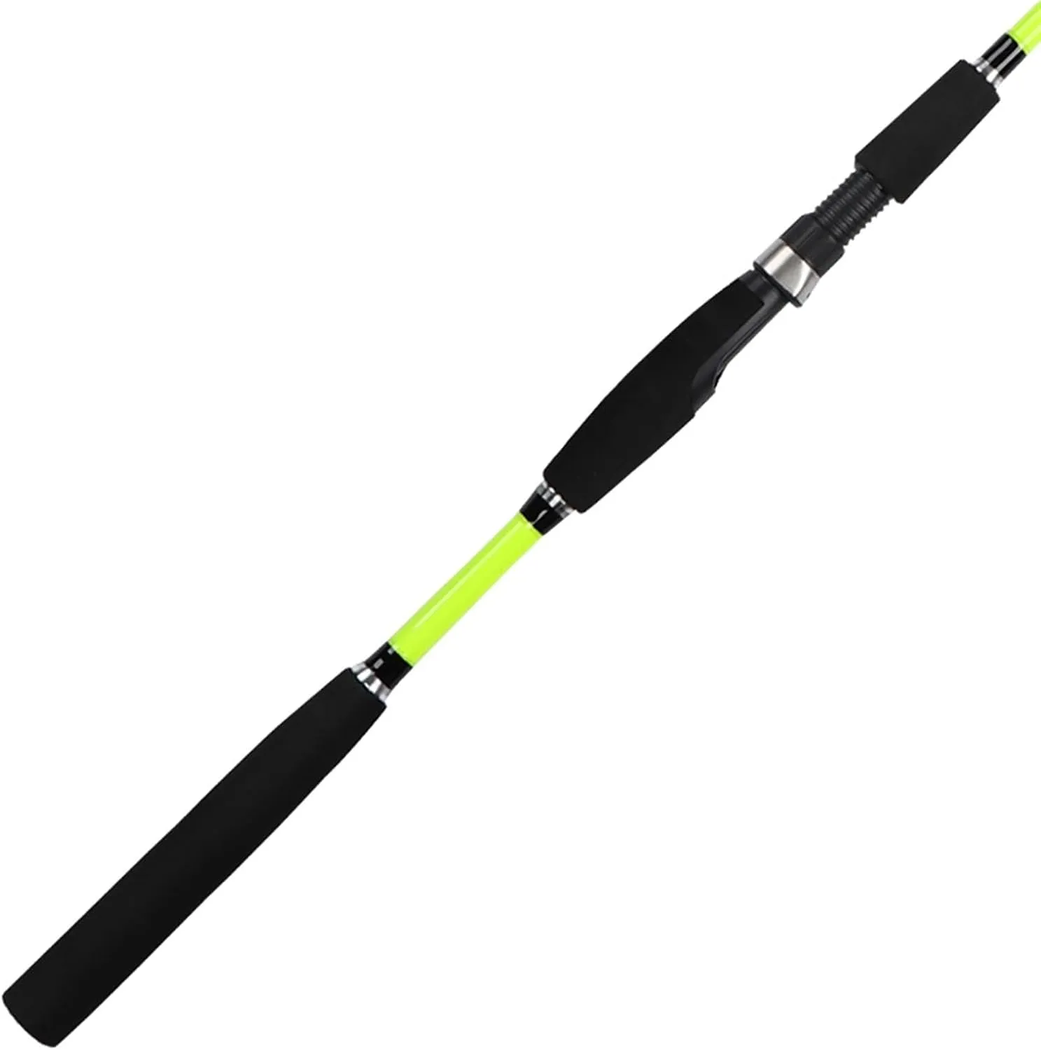 GRFIT Fishing Rod Carbon Fiber/Glass Fishing Rod, Swivel/Cast Fishing Rod, 1.6/1.8m, Reservoir, Pond, River, Lake, Boat/Raft Portable Fishing Rod