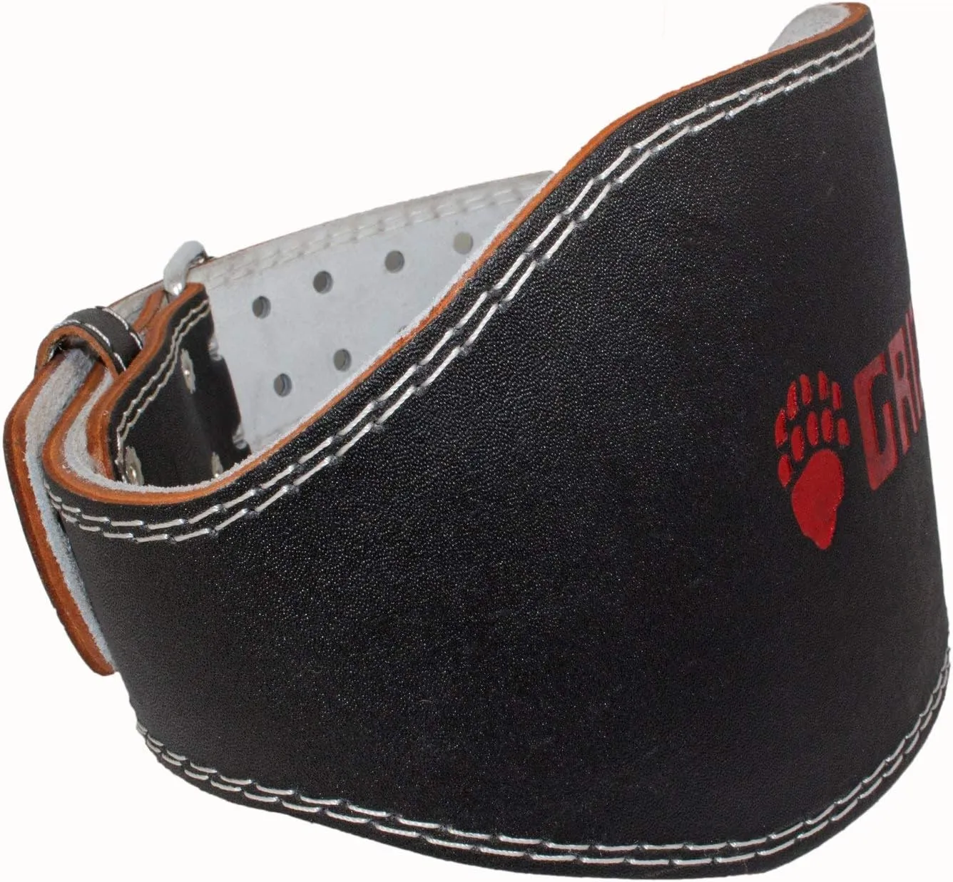 Grizzly Enforcer Padded Leather Belt 6-Inch