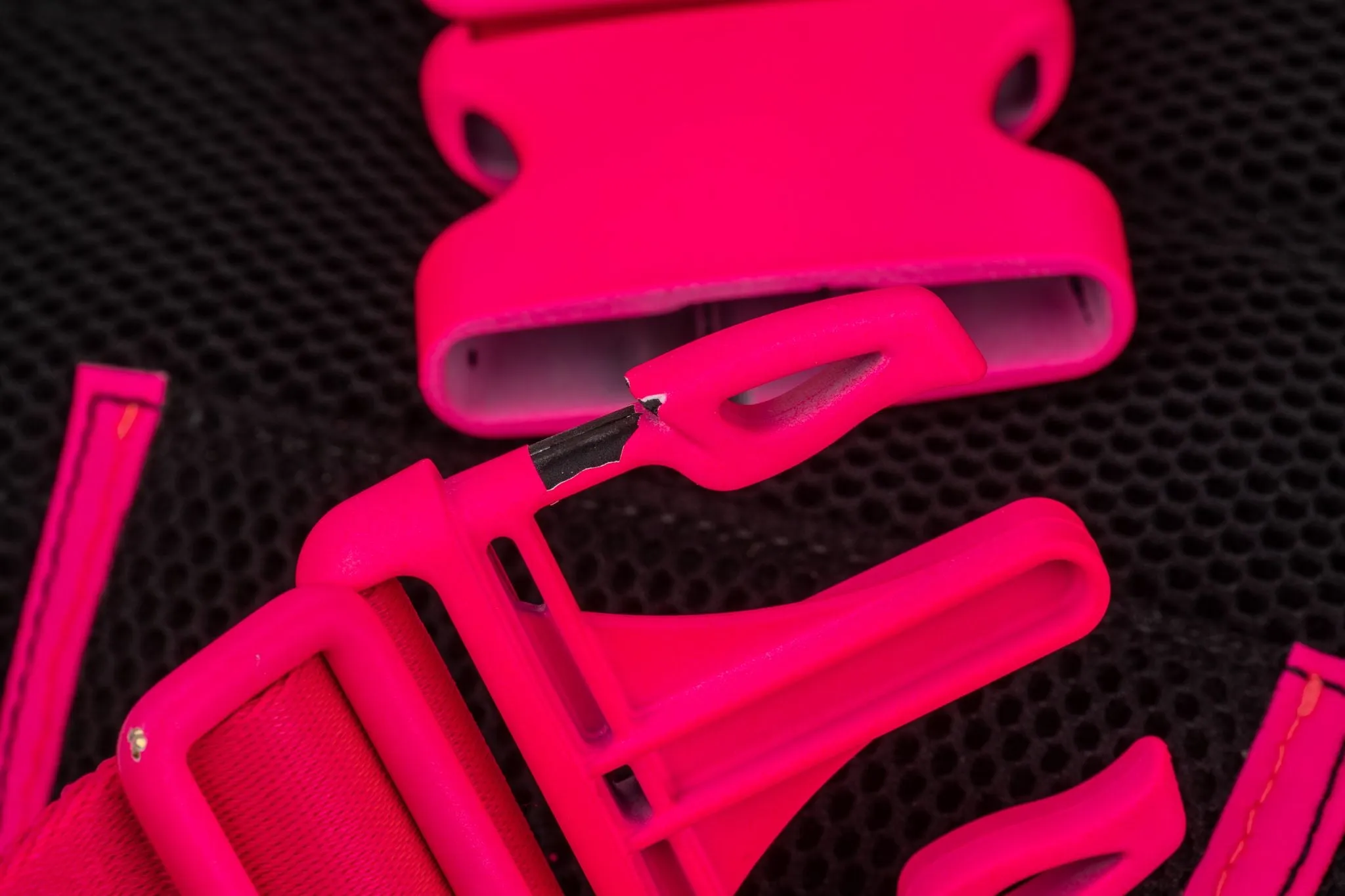 Gucci PInk Fluo Pvc Flora Fanny Pack
