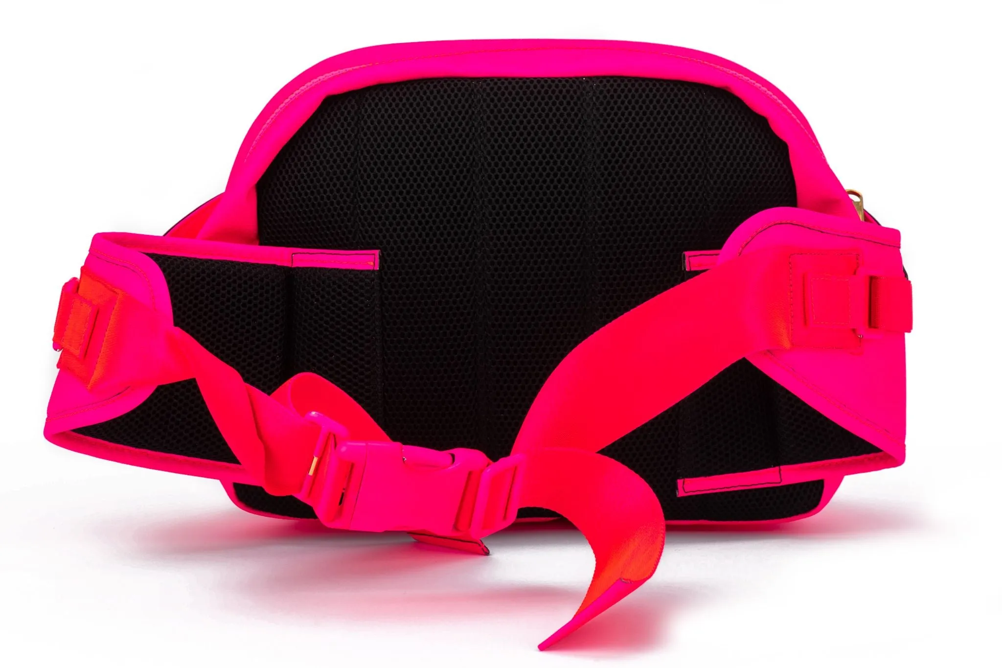 Gucci PInk Fluo Pvc Flora Fanny Pack