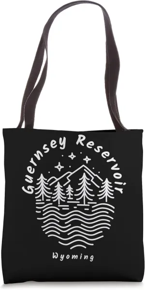Guernsey Reservoir Wyoming Tote Bag