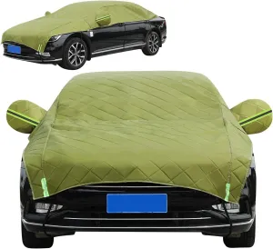 Hail Protector Car Cover Compatible with Ligier JS50, Thickened Cotton Car Covers, Car Cover Waterproof All Weather, Cotton, Outdoor with Reflective Strip yr1796
