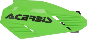 Handguards - Linear - Green/Black (Pair)-06352424 PU