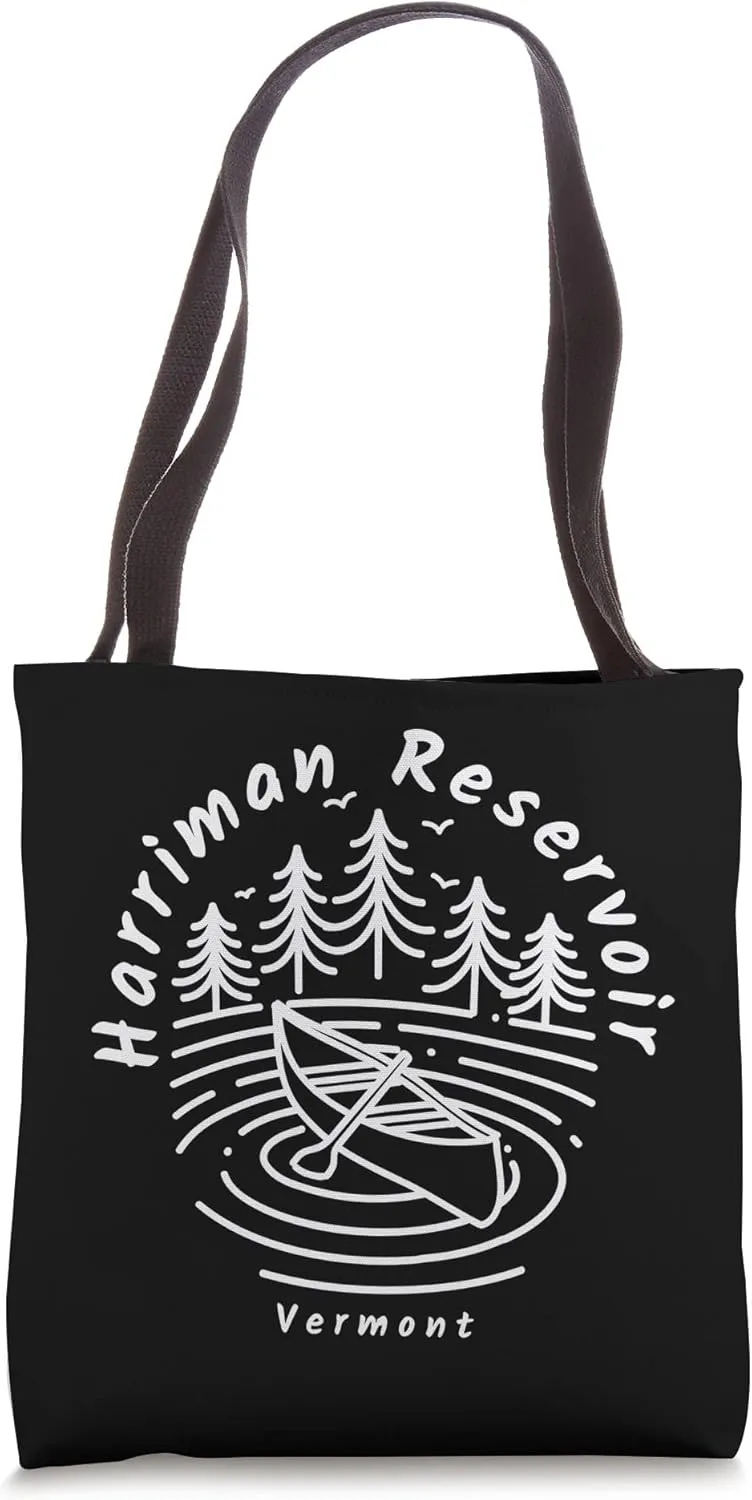 Harriman Reservoir Vermont Tote Bag