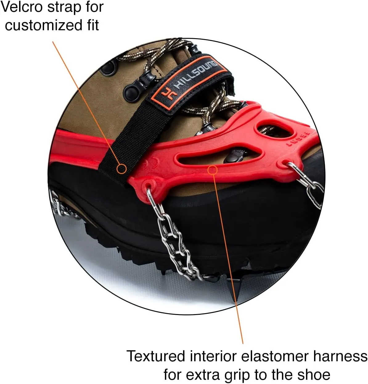 Hillsound Trail Crampon I Ice Cleat Traction System for Beginner & Experienced Winter Trail Hiking