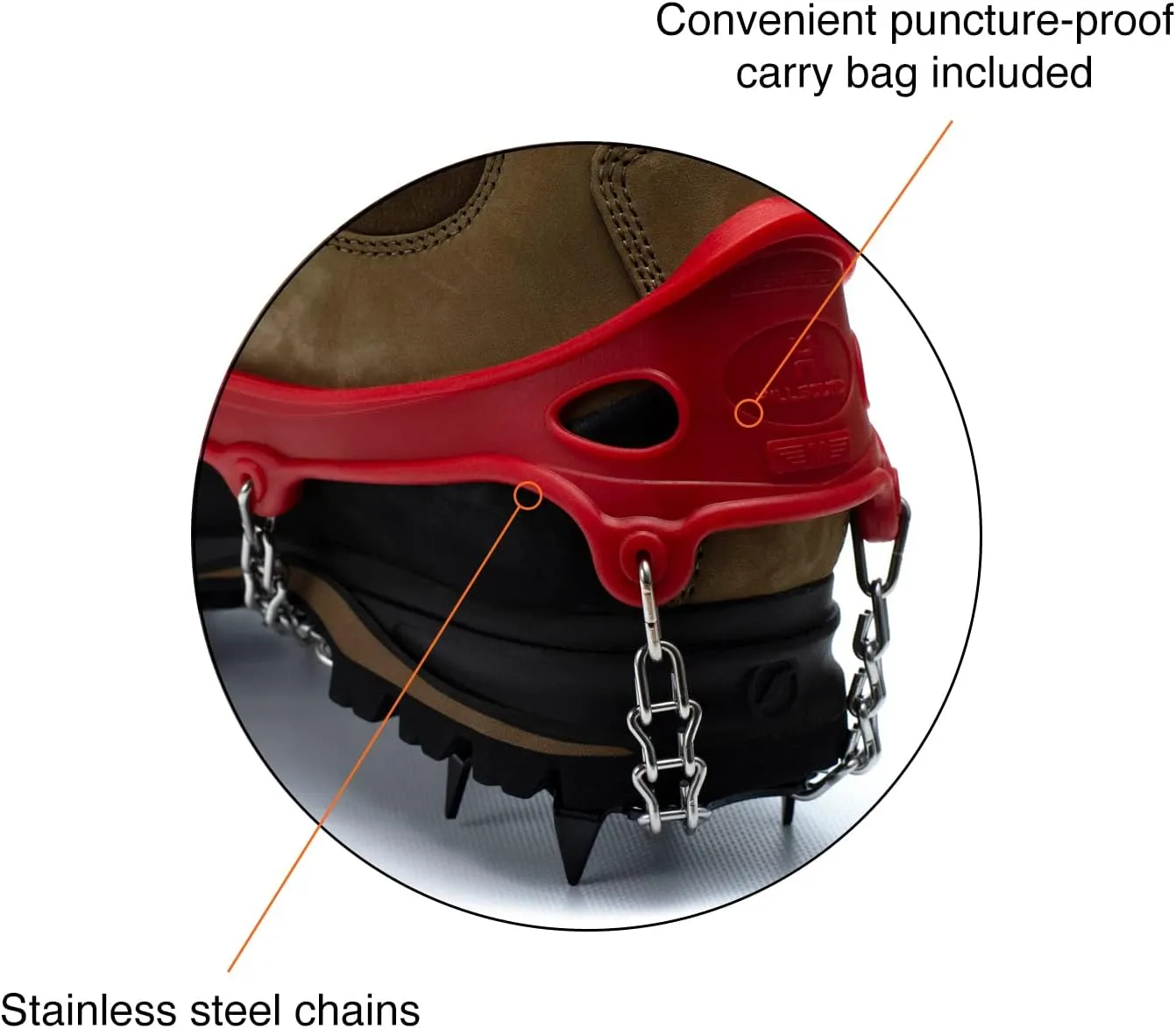 Hillsound Trail Crampon I Ice Cleat Traction System for Beginner & Experienced Winter Trail Hiking