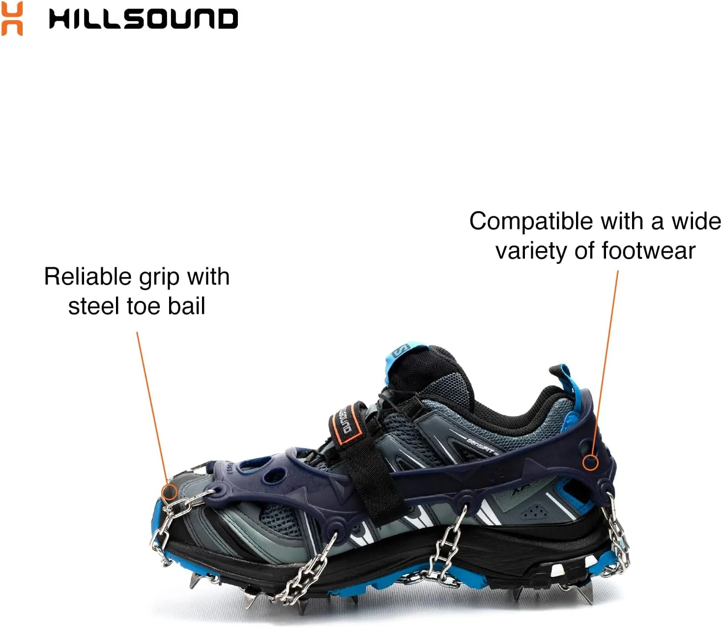 Hillsound Trail Crampon Ultra I Ice Cleat Traction System for Hiking & Trail Running