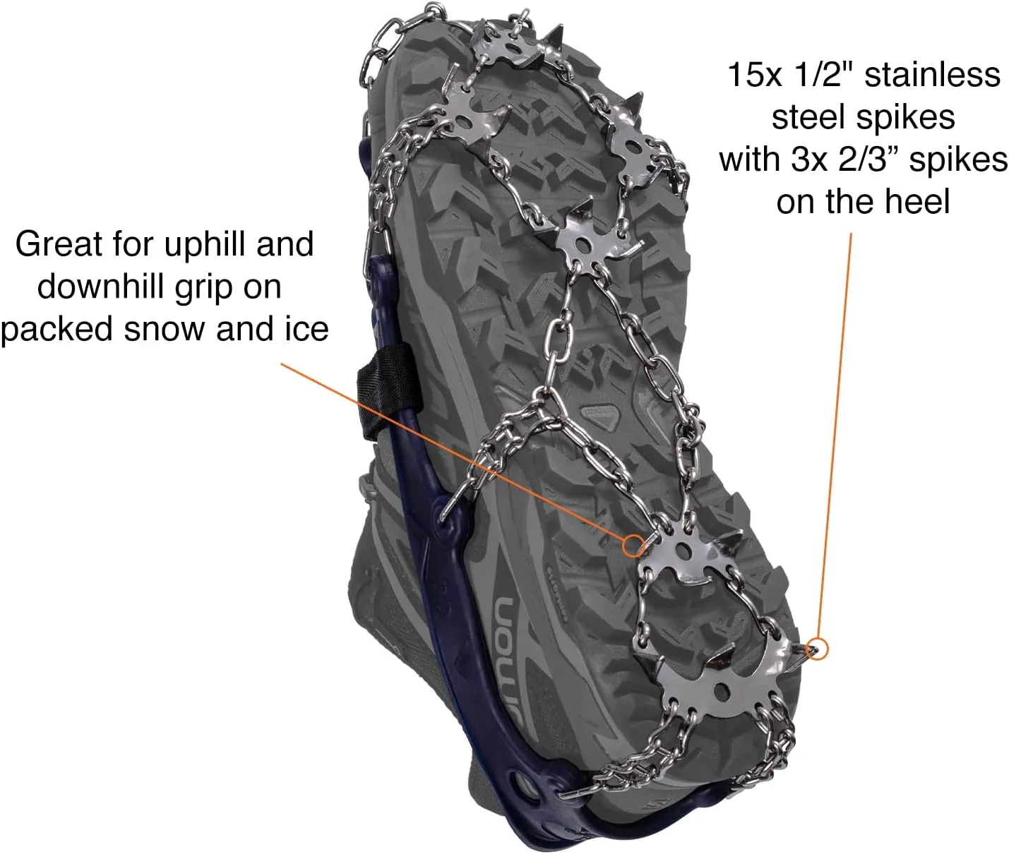 Hillsound Trail Crampon Ultra I Ice Cleat Traction System for Hiking & Trail Running