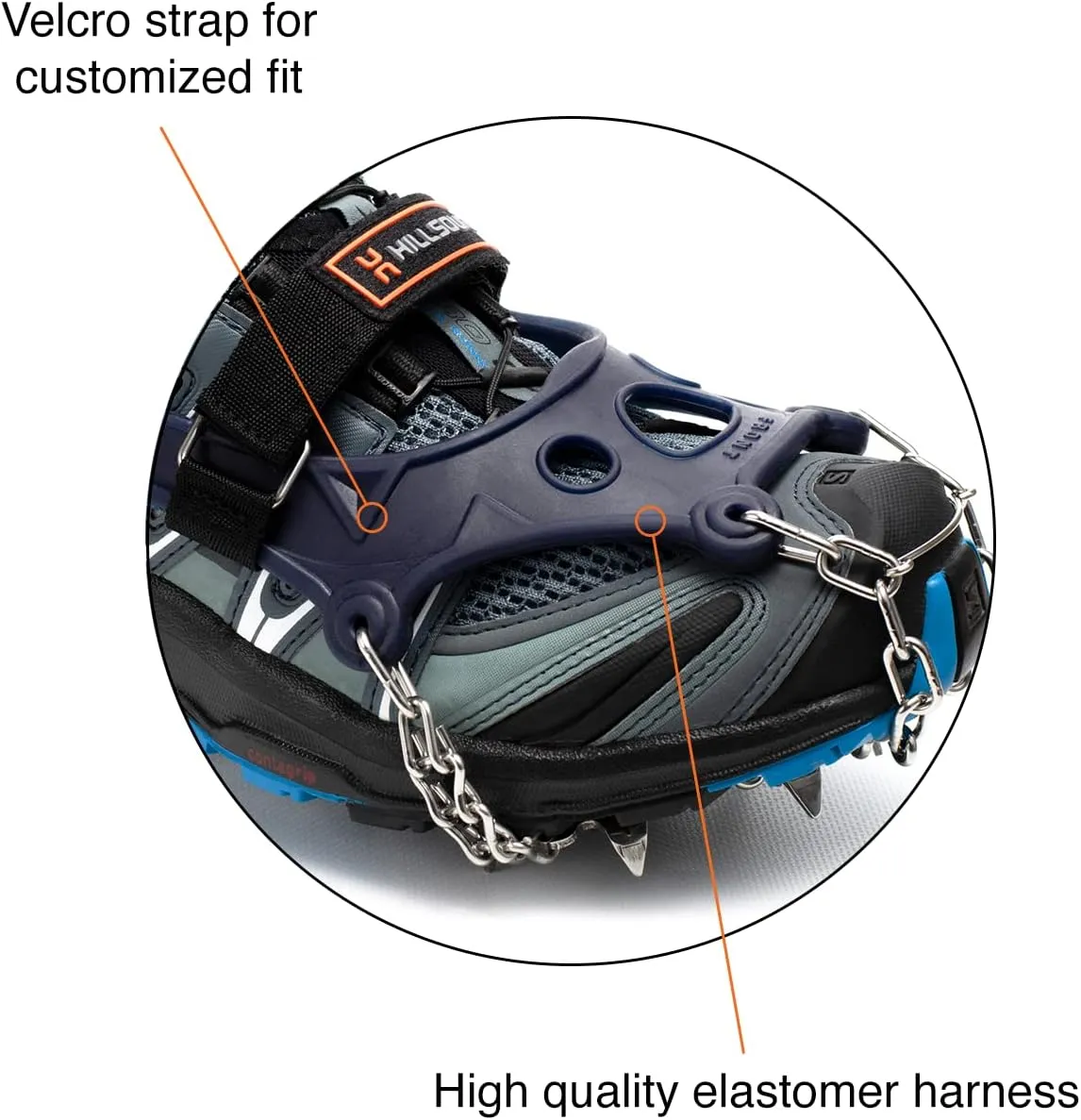 Hillsound Trail Crampon Ultra I Ice Cleat Traction System for Hiking & Trail Running