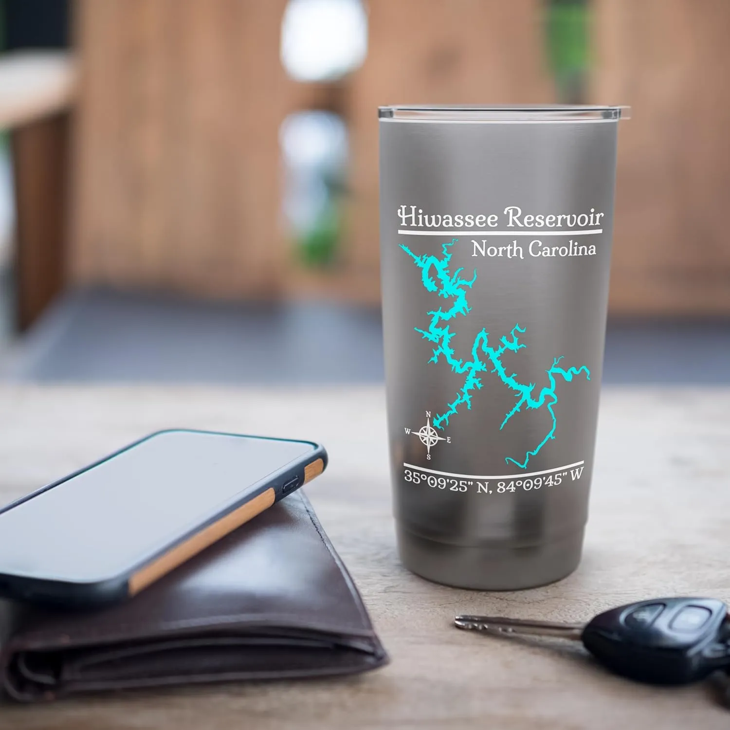 Hiwassee Reservoir - North Carolina Stainless Steel Insulated Tumbler