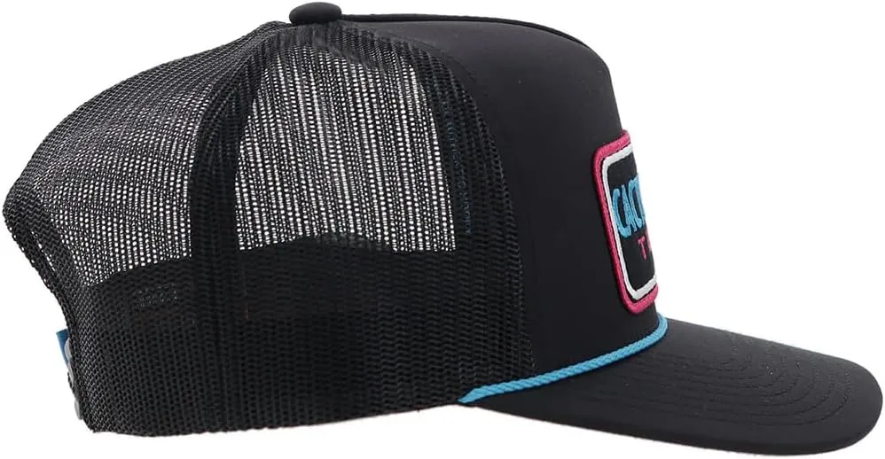 HOOEY Cactus Ropes Adjustable Snapback Trucker Mesh Back Hat