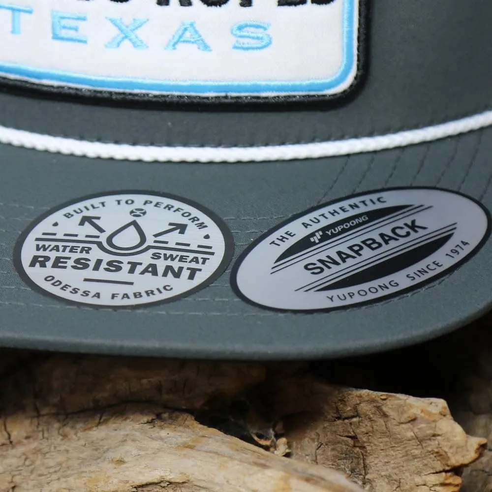HOOEY Cactus Ropes Adjustable Snapback Trucker Mesh Back Hat