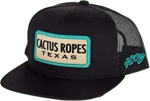 HOOEY Cactus Ropes Adjustable Snapback Trucker Mesh Back Hat