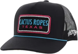 HOOEY Cactus Ropes Adjustable Snapback Trucker Mesh Back Hat