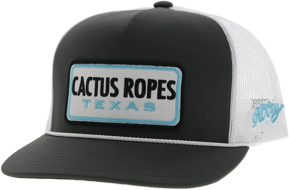 HOOEY Cactus Ropes Adjustable Snapback Trucker Mesh Back Hat