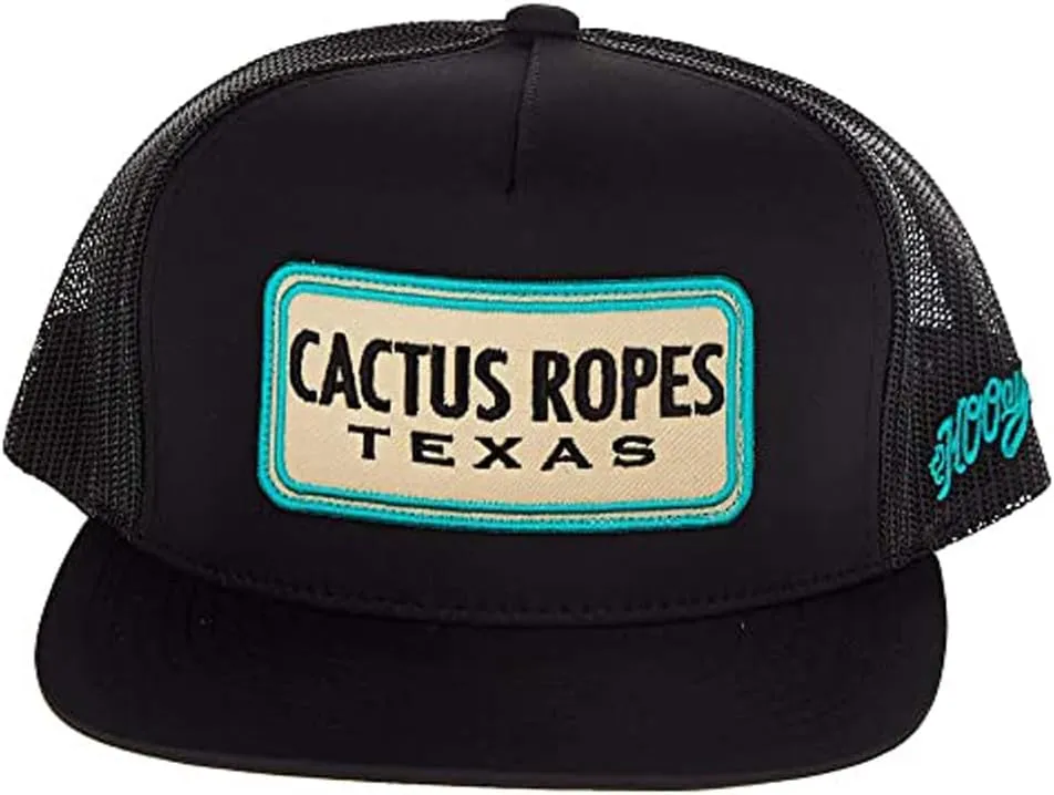 HOOEY Cactus Ropes Adjustable Snapback Trucker Mesh Back Hat