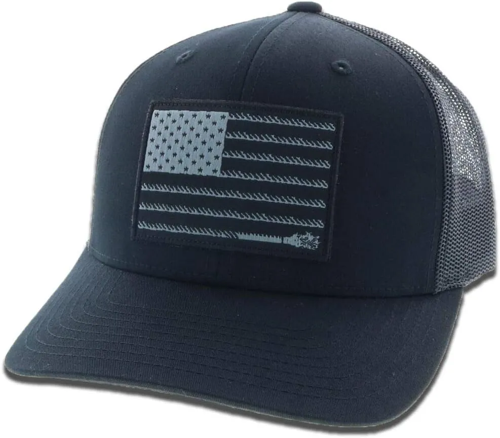 HOOEY Liberty Rope Adjustable Trucker Hat