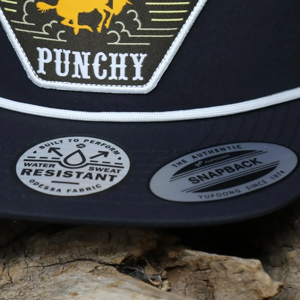 HOOEY Men's Cavvy Punchy Adjustable Snapback Hat