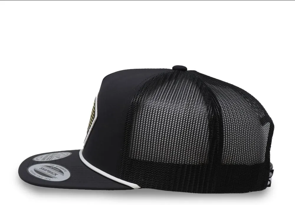 HOOEY Men's Cavvy Punchy Adjustable Snapback Hat