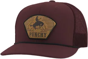 HOOEY Men's Cavvy Punchy Adjustable Snapback Hat
