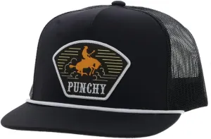 HOOEY Men's Cavvy Punchy Adjustable Snapback Hat