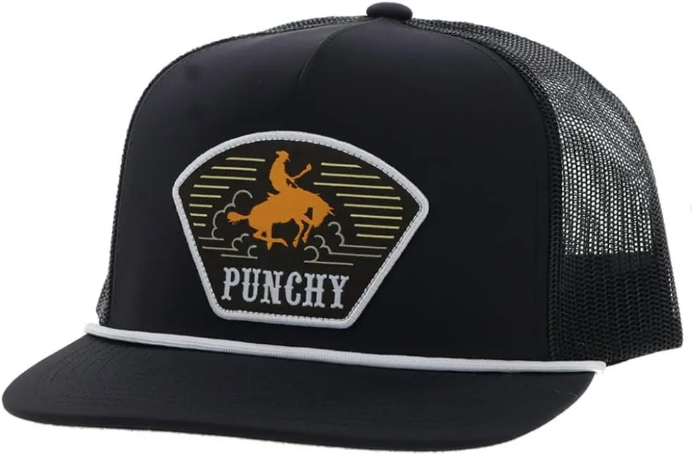 HOOEY Men's Cavvy Punchy Adjustable Snapback Hat
