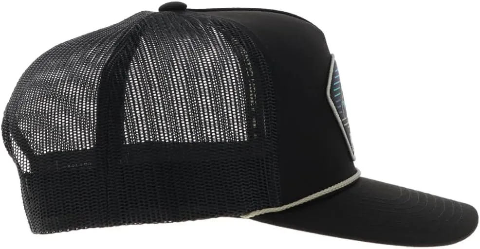 HOOEY Men's Cavvy Punchy Adjustable Snapback Hat
