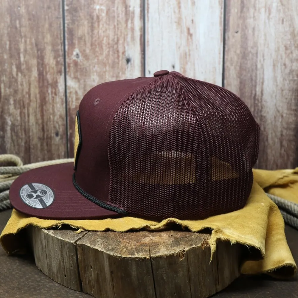 HOOEY Men's Cavvy Punchy Adjustable Snapback Hat