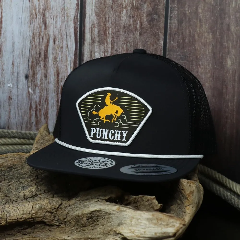 HOOEY Men's Cavvy Punchy Adjustable Snapback Hat