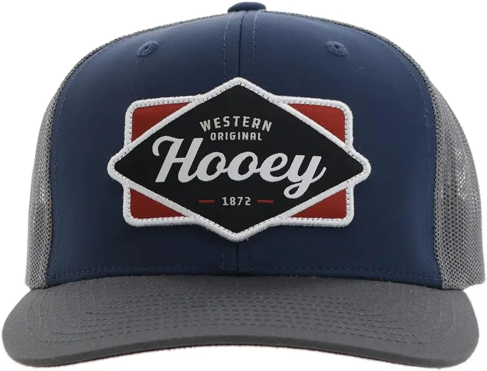 HOOEY Men's Diamond Adjustable Snapback Hat