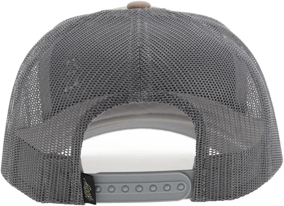 HOOEY Oil Gear (HOG) Adjustable Snapback Mesh Trucker Back Hat