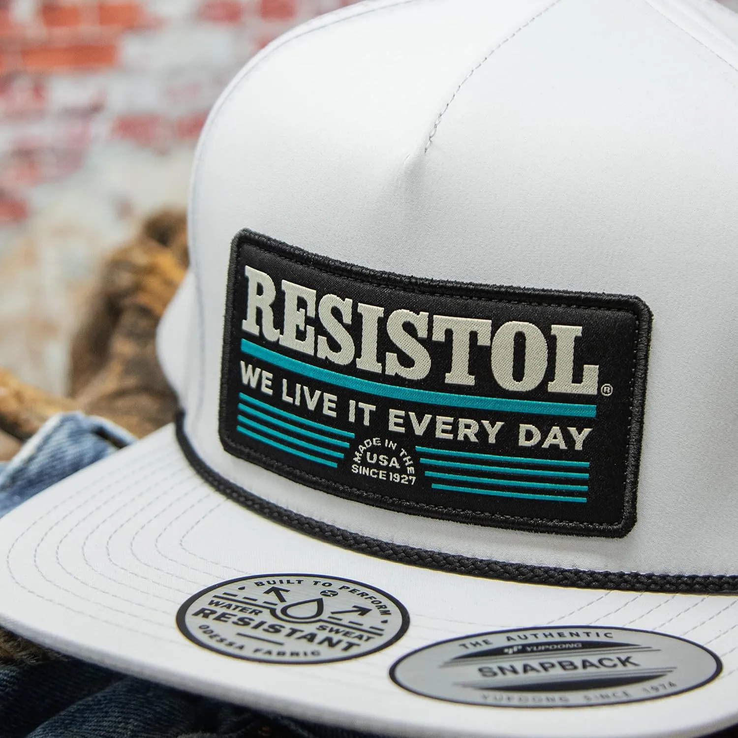 HOOEY Resistol Adjustable Snapback Hat