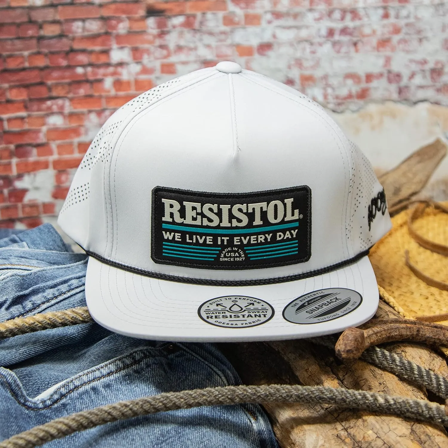 HOOEY Resistol Adjustable Snapback Hat
