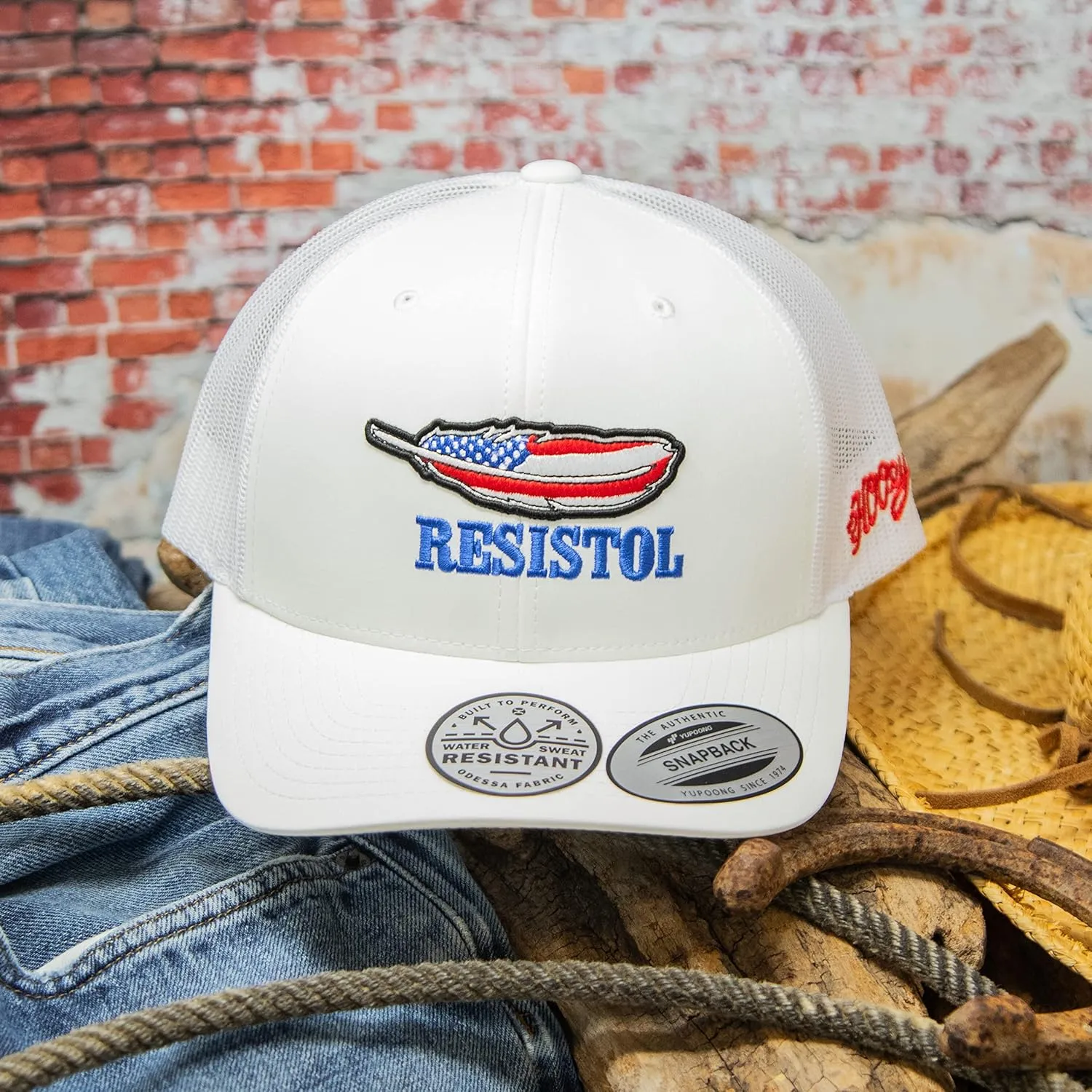 HOOEY Resistol Adjustable Snapback Hat