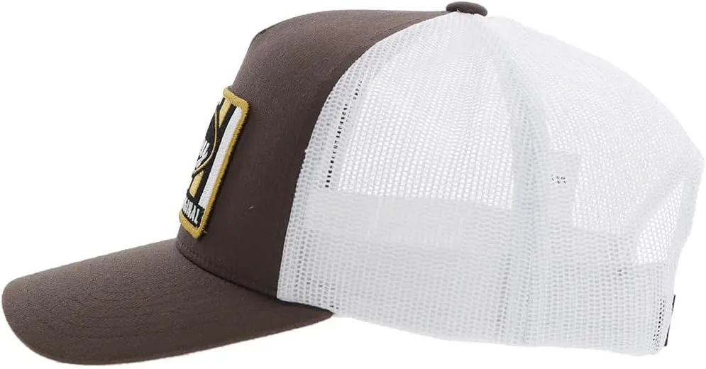 HOOEY Sudan Adjustable Snapback Trucker Mesh Back Hat with Logo