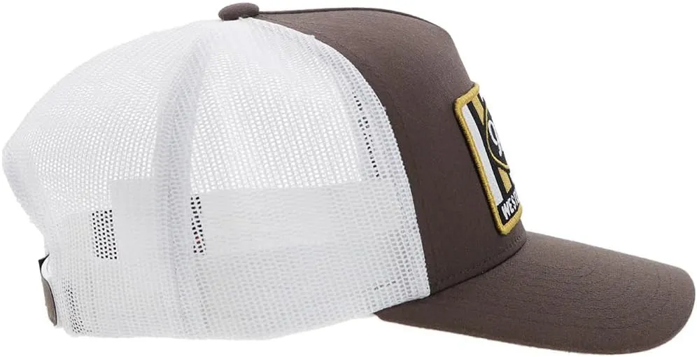 HOOEY Sudan Adjustable Snapback Trucker Mesh Back Hat with Logo