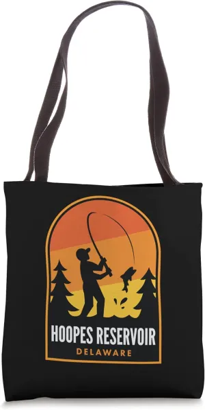 Hoopes Reservoir Delaware Fishing Tote Bag