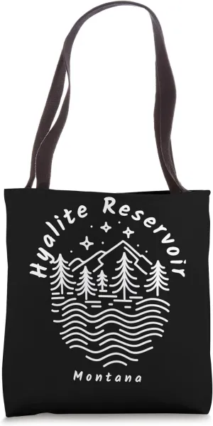 Hyalite Reservoir Montana Tote Bag