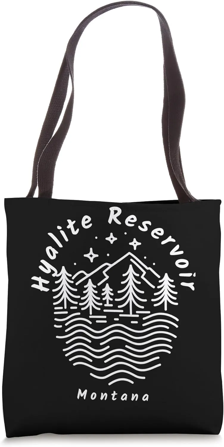 Hyalite Reservoir Montana Tote Bag